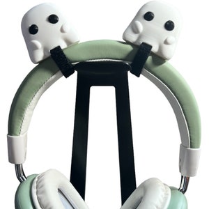 Cute Ghost Headphones Attachment | Kawaii | Cute Office Decor | Gaming Accessories | Gamer