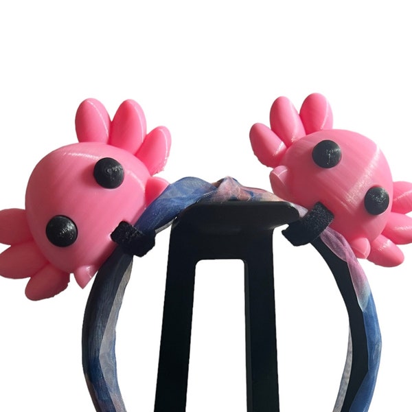 Cute Axolotl Headset Attachment | Kawaii | Cute Office Decor | Gaming Accessories