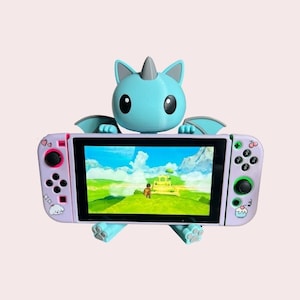 Cute Dragon Nintendo Switch Stand | Kawaii | Office Decor | Gaming Accessories
