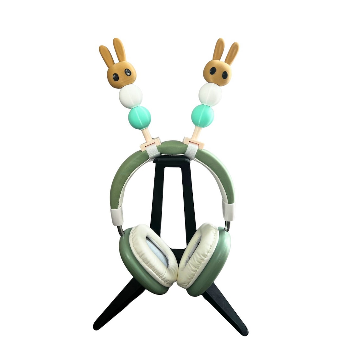 Cute Rabbit Bunny Dango Headphones Attachment | Kawaii | Cute Office ...