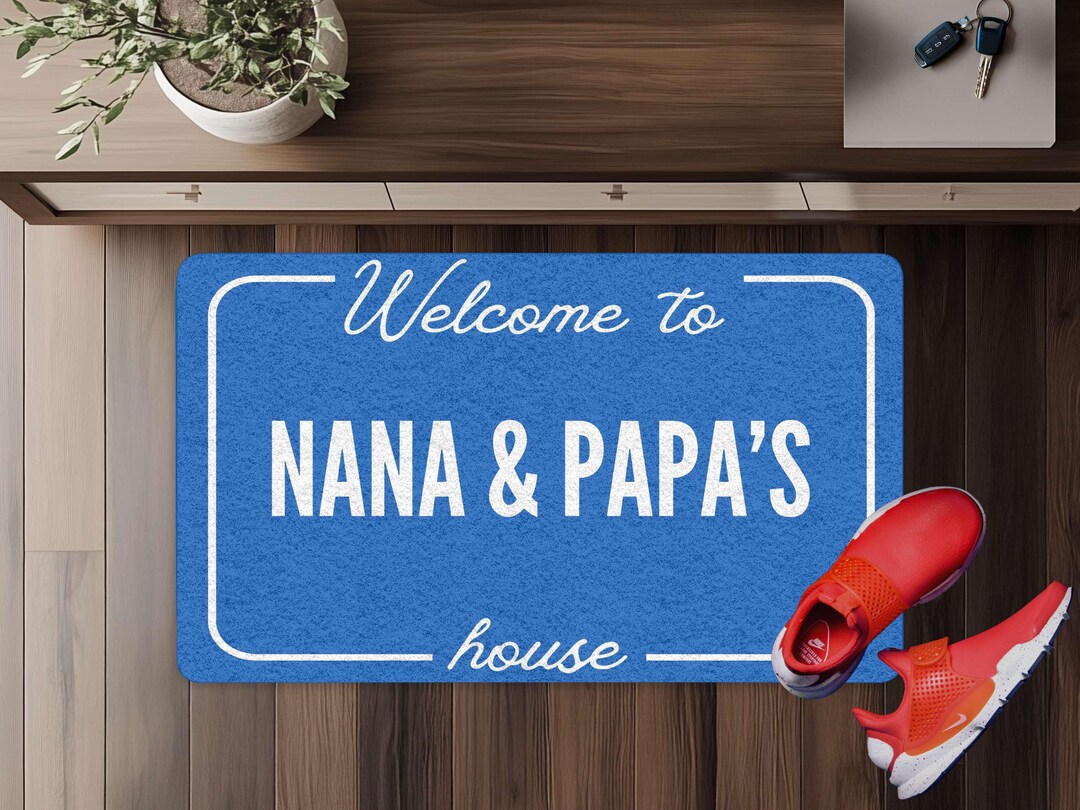 Grandma and Grandpa's Doormat Custom Home Decor - 20 Designs ...