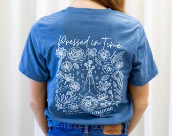 Blooms to Heirlooms - Pressed in time Unisex t-shirt