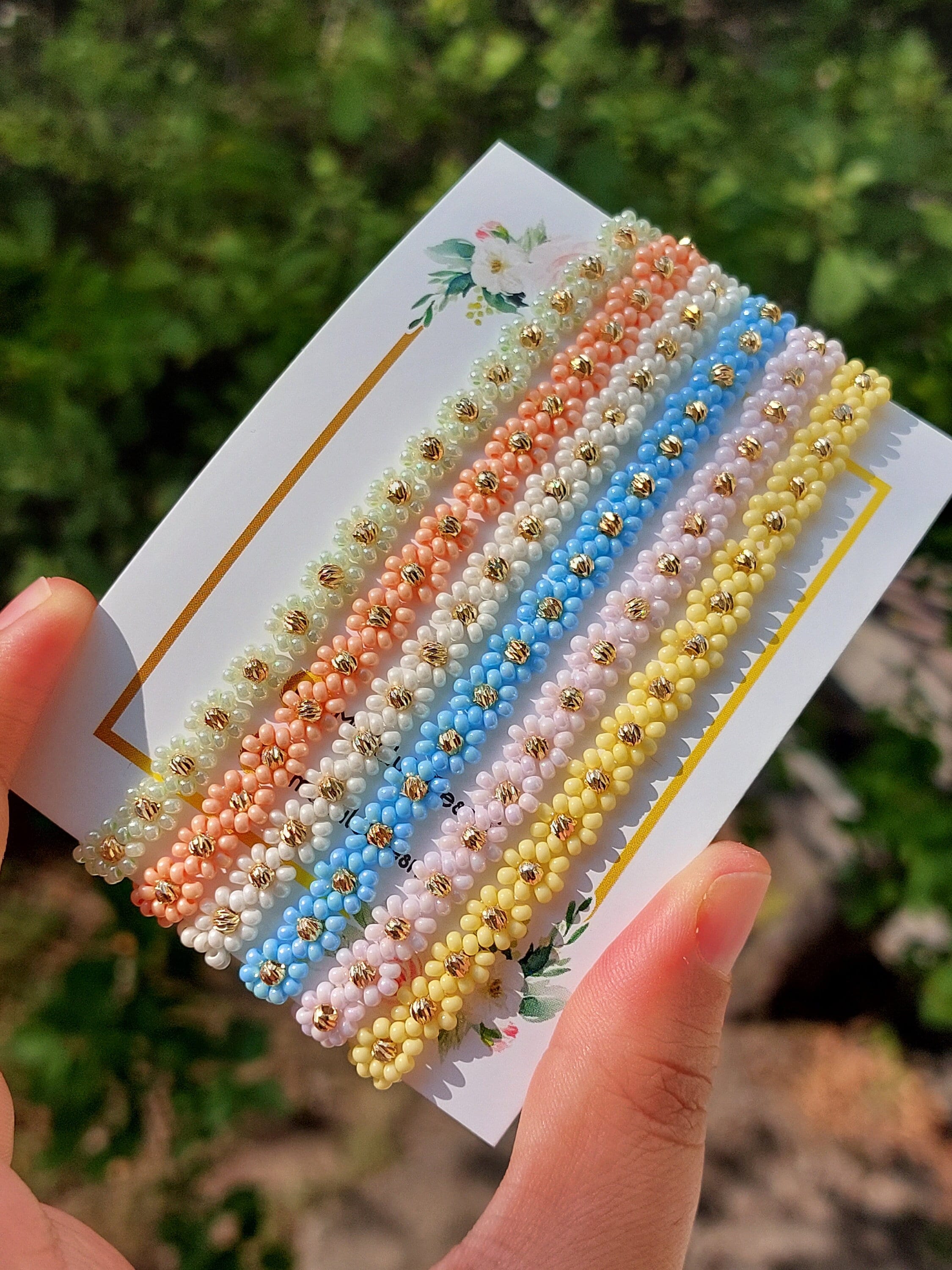Mini Daisy Chain Bracelet