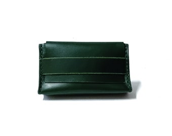 Mono Wallet - one pocket wallet in vegetable tanned leather, handmade