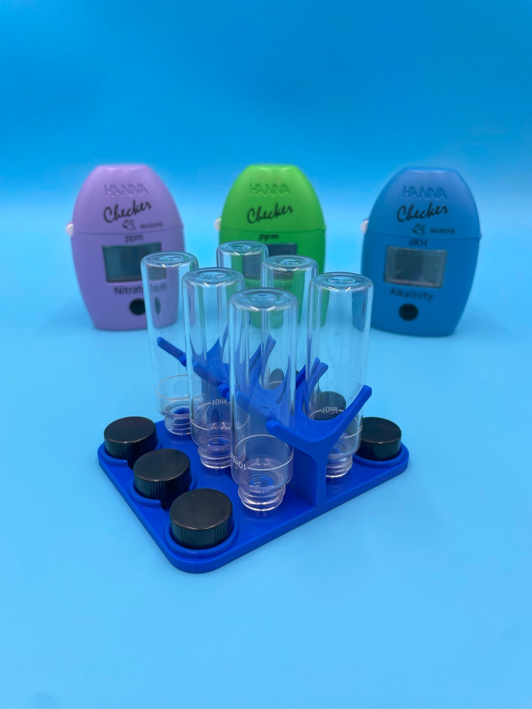 3D Printed Hanna Checker Cuvette Drying Rack Etsy