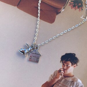 Louis Tomlinson Necklace Chain Pendant One Direction 1D TPWK