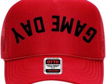 Game Day Upside Down Trucker Hat