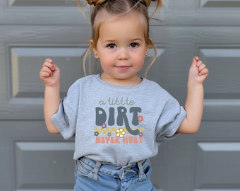 A Little Dirt Never Hurt Youth & Toddler Graphic Tee