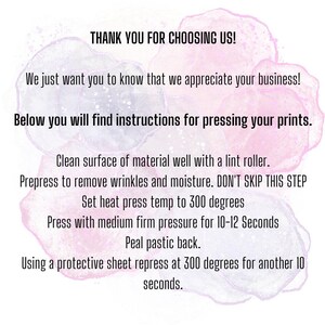 Make Heaven Crowded Hot Peel Custom Full Color Ready For Press DTF Print Transfer, Direct To Film Tea-Shirt Shoppe