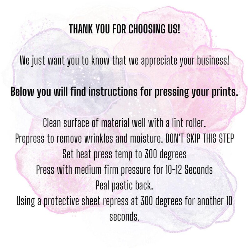 Make Heaven Crowded Hot Peel Custom Full Color Ready For Press DTF Print Transfer, Direct To Film Tea-Shirt Shoppe