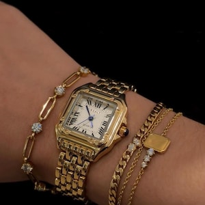 PORTOFINO | Luxury Gold Roman Numeral Women’s Watch