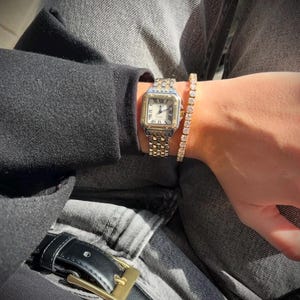 PORTOFINO | Luxury Silver & Gold Roman Numeral Women’s Watch