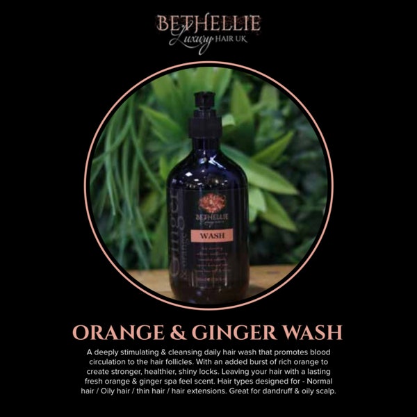 BethEllie Ginger Shampoo 500ml