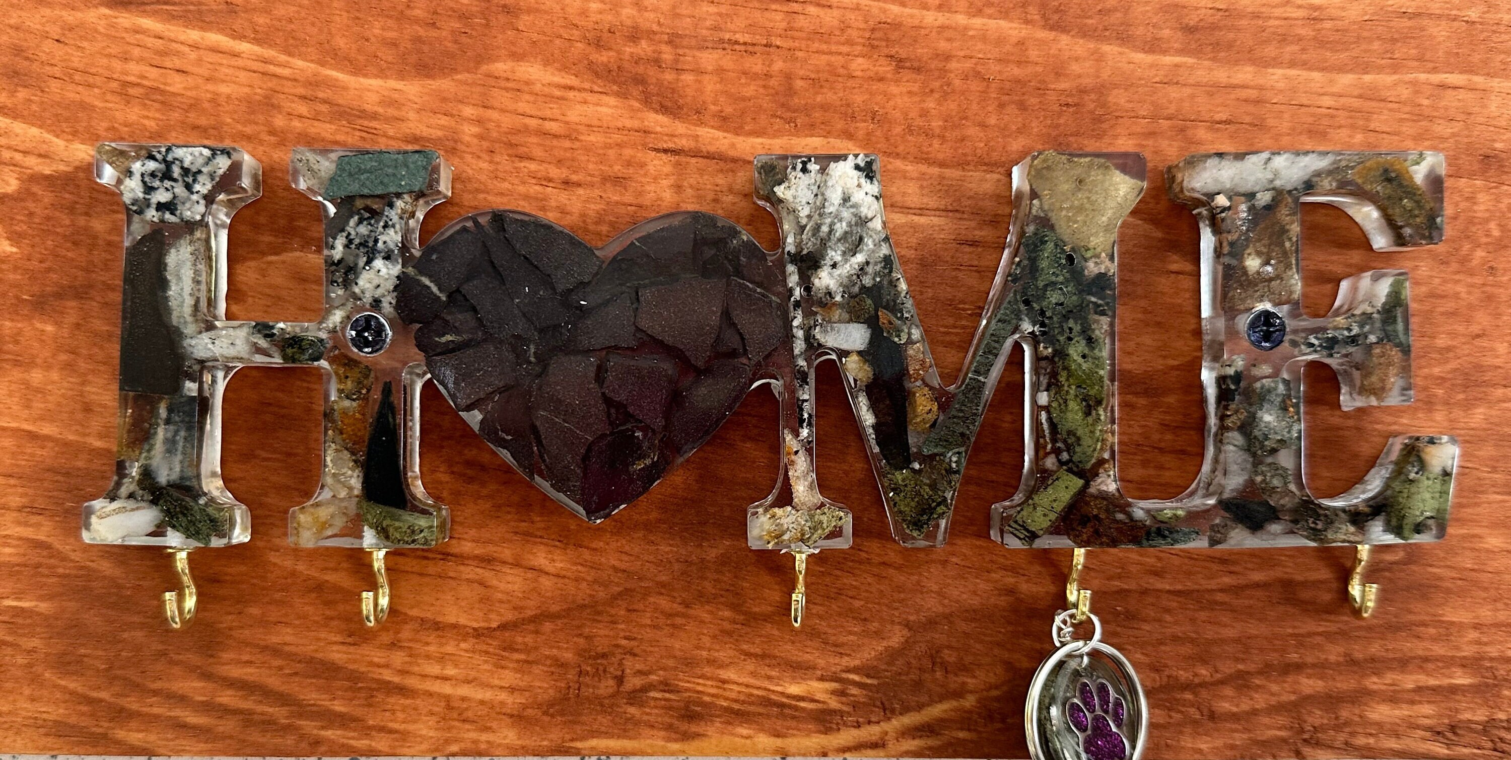 These Wall Mounted Key Holders Are Made With Wicked Beautiful Cut Maine ...