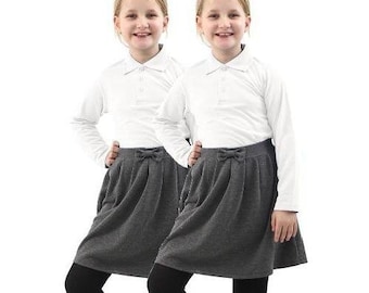 Kids Polo Shirts For Girls School Uniform