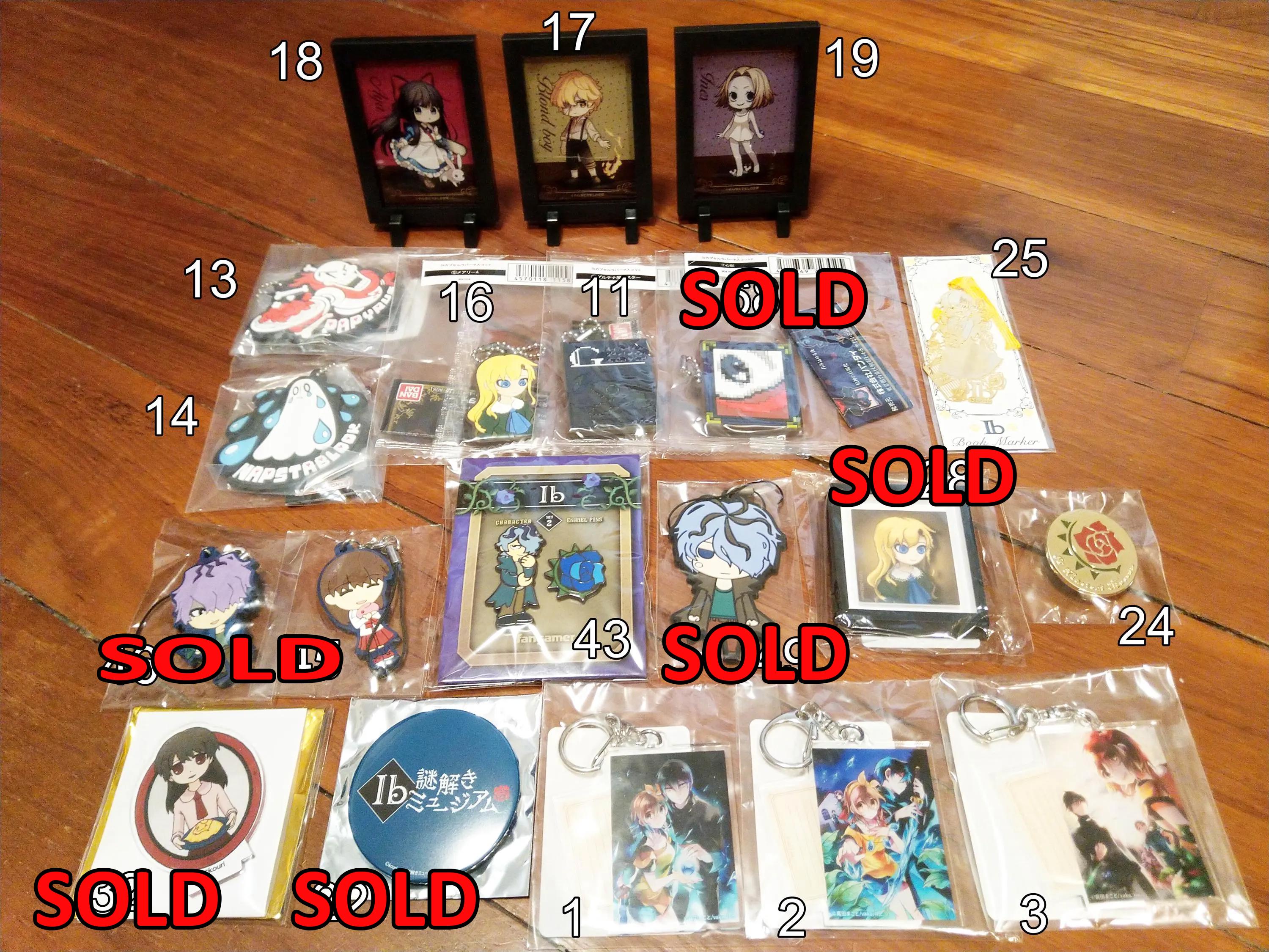 Ib Garry Mary Mixed Merch - Mad Father - Identity V - Undertale - Etsy