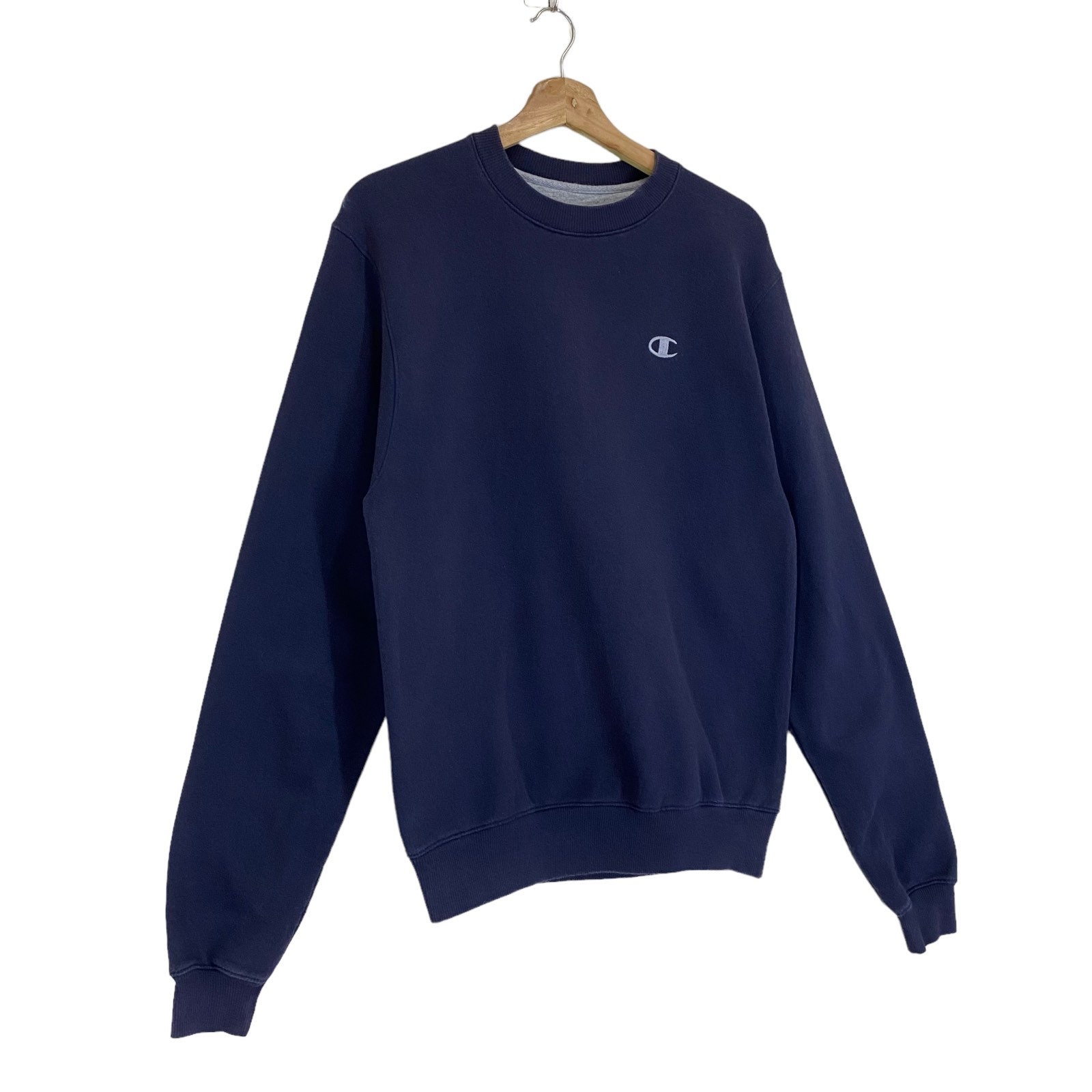 Champion small logo crewneck best sale