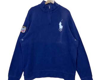 Vintage 90s Polo Ralph Lauren Golf Logo Sweatshirts M Size - Etsy