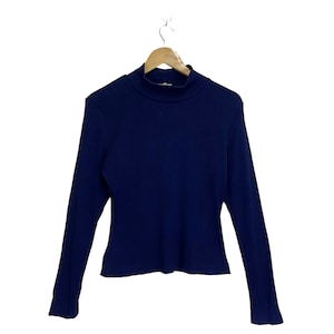PICKUP!! Vintage 90s Norma Kamali Crewneck Knitwear Norma Kamali Pullover Knit Size Small