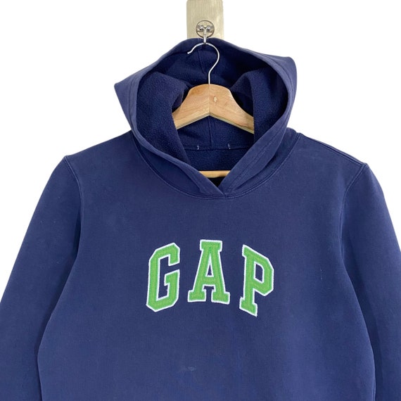 RARE!! GAP Big Logo Hoodie Gap Sweater Gap Hoodie… - image 4