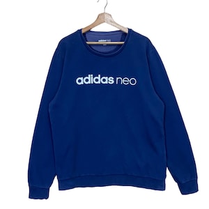 RARE!! Adidas Crewneck Sweatshirt Adidas Sweater Adidas Big Logo Sweatshirt Size Medium