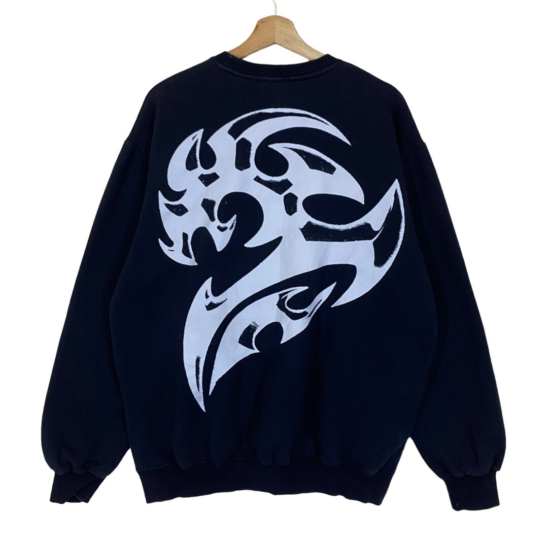 SKATE!! Vintage 90s Sean John Big Logo Sweatshirts Sean John Sweater