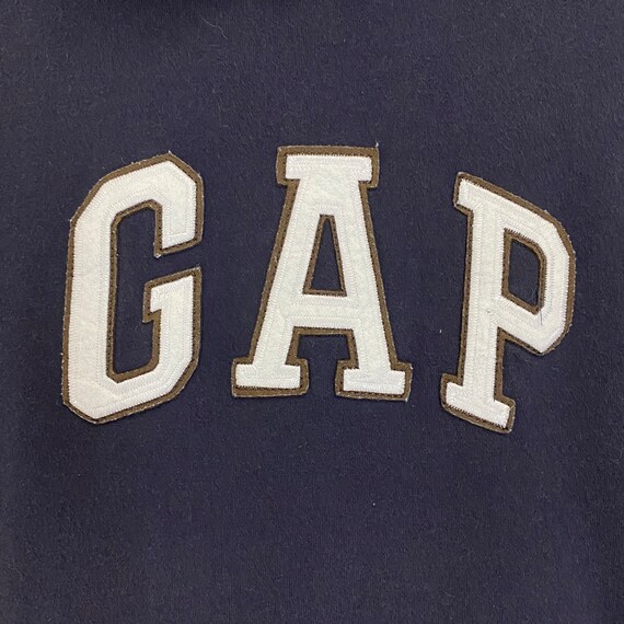 RARE!! Gap Big Logo Crewneck Hoodies Gap Sweater … - image 5