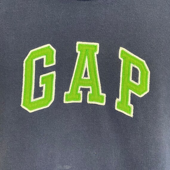 RARE!! GAP Big Logo Hoodie Gap Sweater Gap Hoodie… - image 5