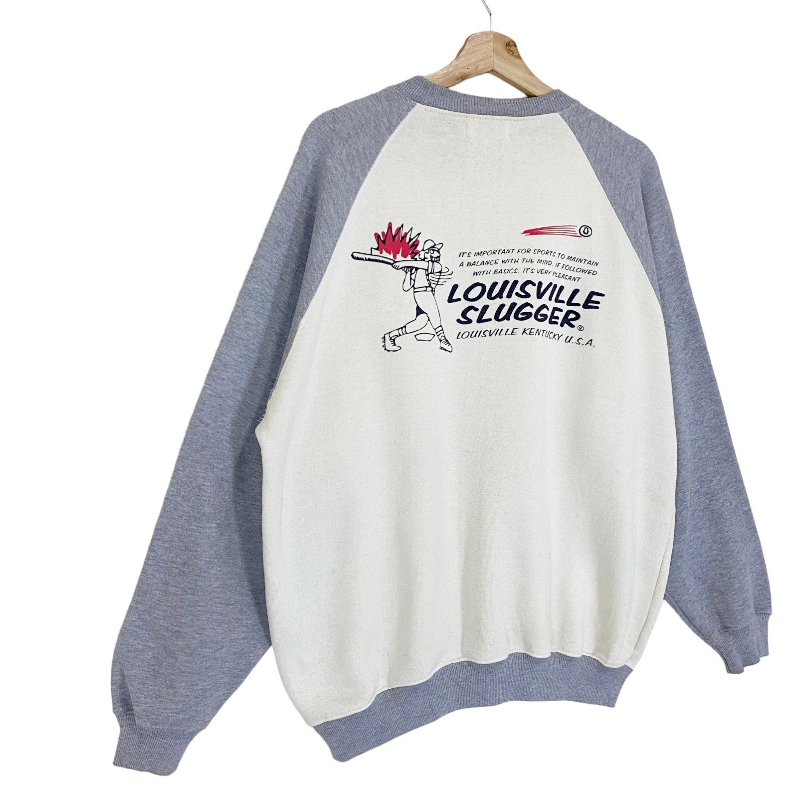 RARE Vintage Louisville Slugger Crewneck Sweatshirt 