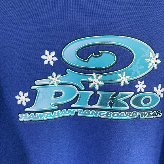 Vintage PIKO HAWAIIAN LONGBOARD Wear Surf Tee Shirt Top Beach Vacation main image 1