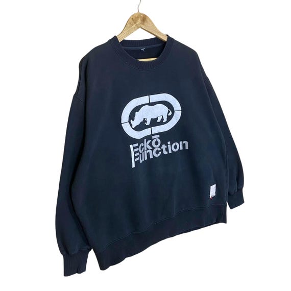 PICK!! Vintage 90s Ecko Function Big Logo Sweatsh… - image 2