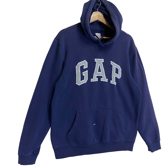 RARE!! GAP Big Logo Hoodie Gap Sweater Gap Hoodie… - image 2