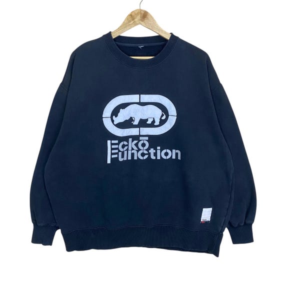 PICK!! Vintage 90s Ecko Function Big Logo Sweatsh… - image 1