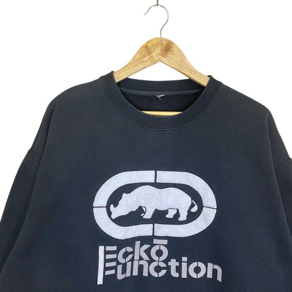 PICK!! Vintage 90s Ecko Function Big Logo Sweatsh… - image 4