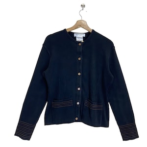Pick!! Vintage Sonia Rykiel Paris Made In France Button Knitwear Size Small