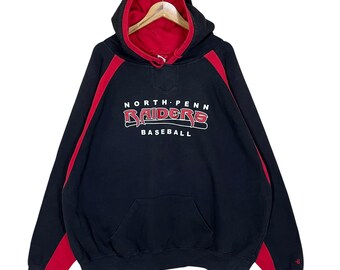 KIES !! North Penn Raiders Baseball hoodie met groot logo, maat XXL