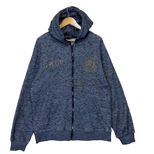 RARE!! New Japan Pro-Wrestling Zipper Hoodies Njpw Sweater Njpw Sweater Big Logo Hoodies Size L