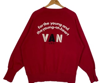 Vintage Van Jac Japan Big Logo Bomber Jacket - Etsy