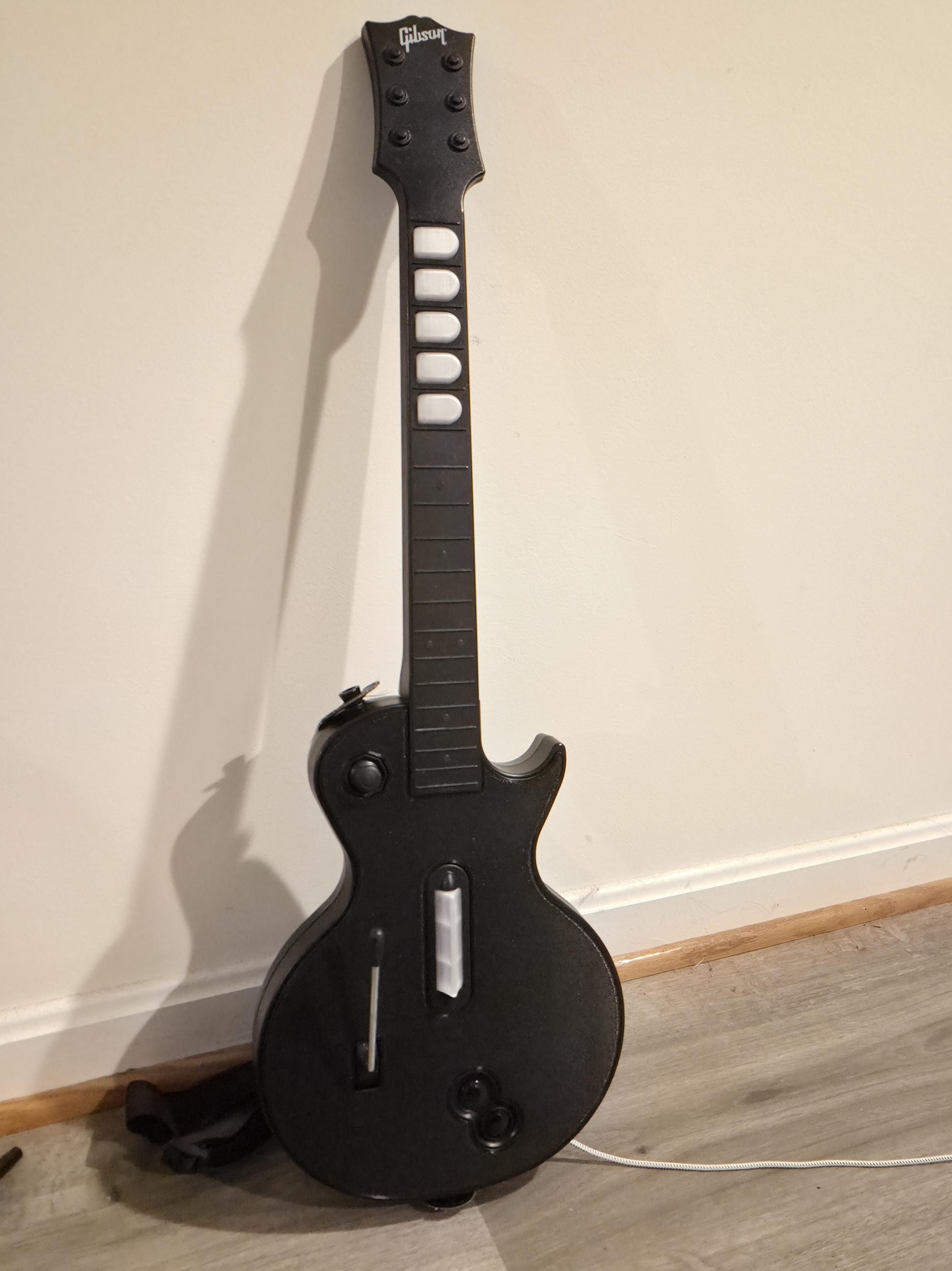 LEFTY USB Guitar Hero Controller - All Mechanical Switches - Pico