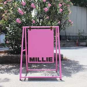 Sidewalk Board - A Type Frame Board - Pavement Signage - Exterior Sign - Suitable For Outdoor - New Sandwich Sign - Store Front Shop Sign