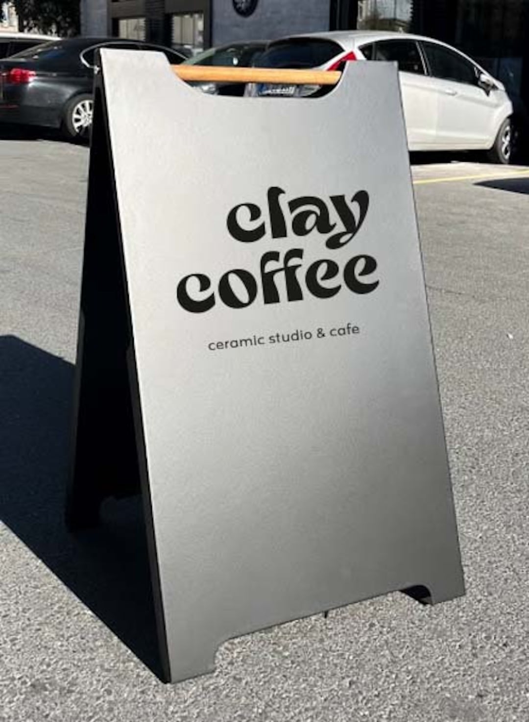 A Frame Sidewalk Coffee Sign Letter Sidewalk Sign Custom
