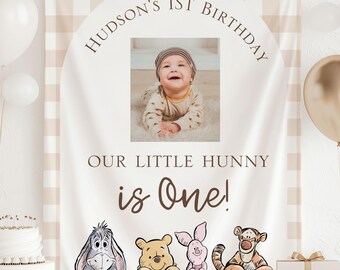thumbnail image 2 of Our Little Hunny Bear Is ONE! / Birthday "Our Little Hunny Bear Is ONE 2 of 9