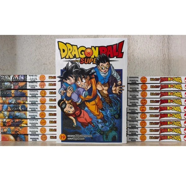 SET COMPLETO Manga Dragon Ball Super (Vol 01 - 20 End) Versione inglese Comic Spedizione gratuita DHL