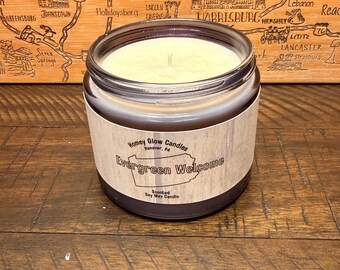 Vela con aroma a pino, vela Evergreen Forest, vela Homesick, vela Evergreen Welcome de soja de 345 ml