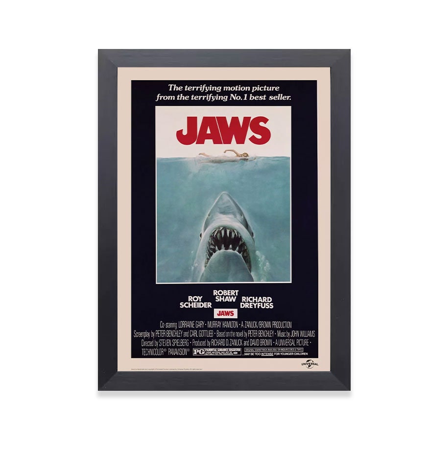 Discover Jaws Vintage Poster Movie