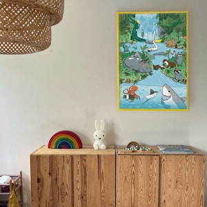 Tierposter fürs Kinderzimmer