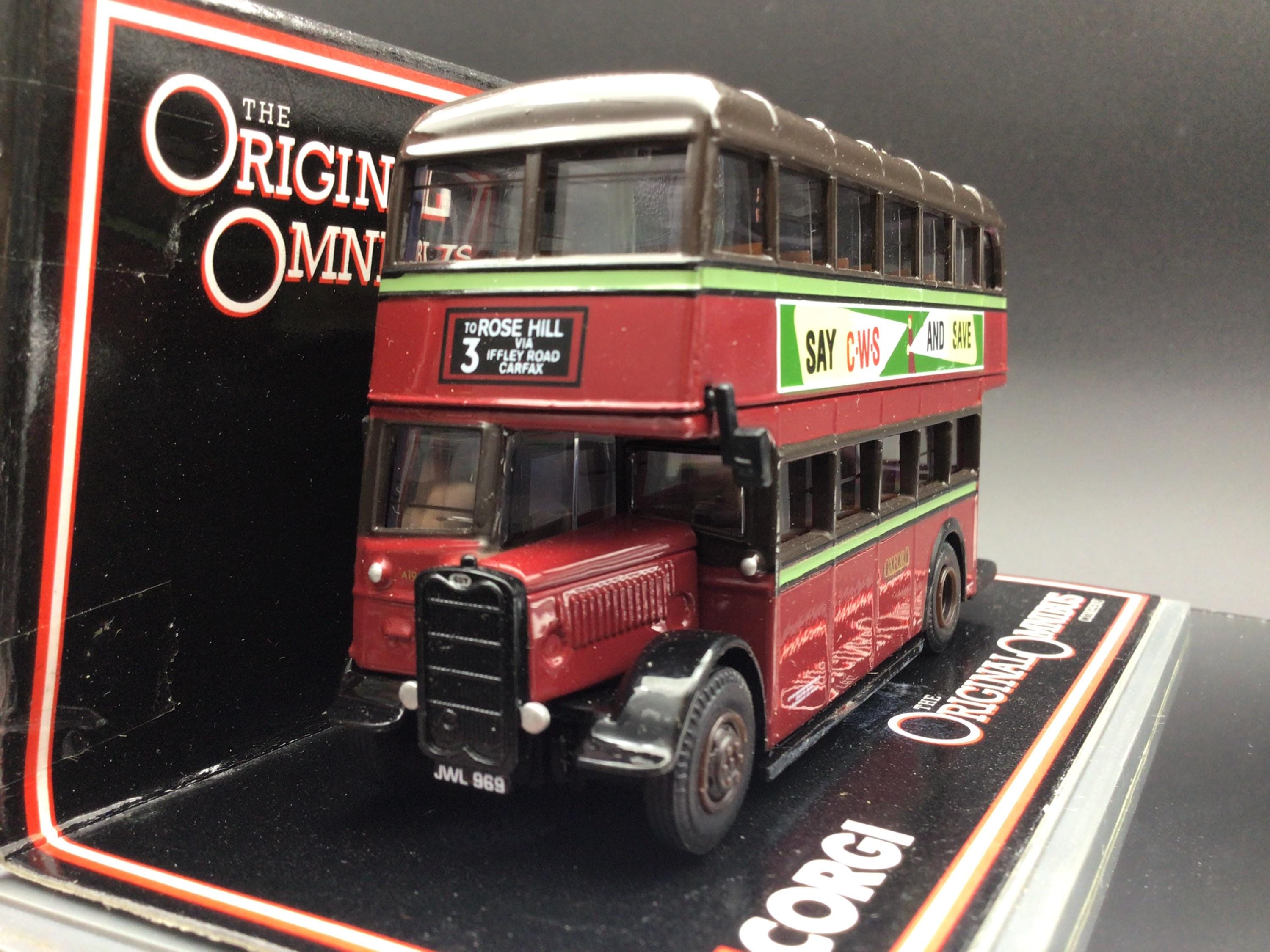 未開封 Hot Wheels Double Deck Bus バス ダイキャスト（Corgi