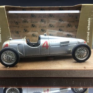 Voiture de course Brumm 1/43 1936 Auto Union - Modèle vintage en boîte