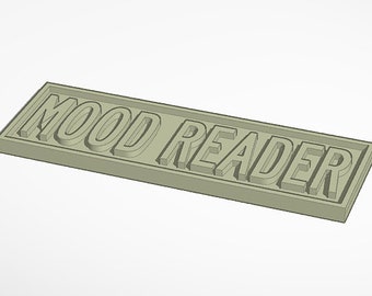 Archivo STL de letrero de calle de Bookish para impresión 3D, archivo de impresión 3D