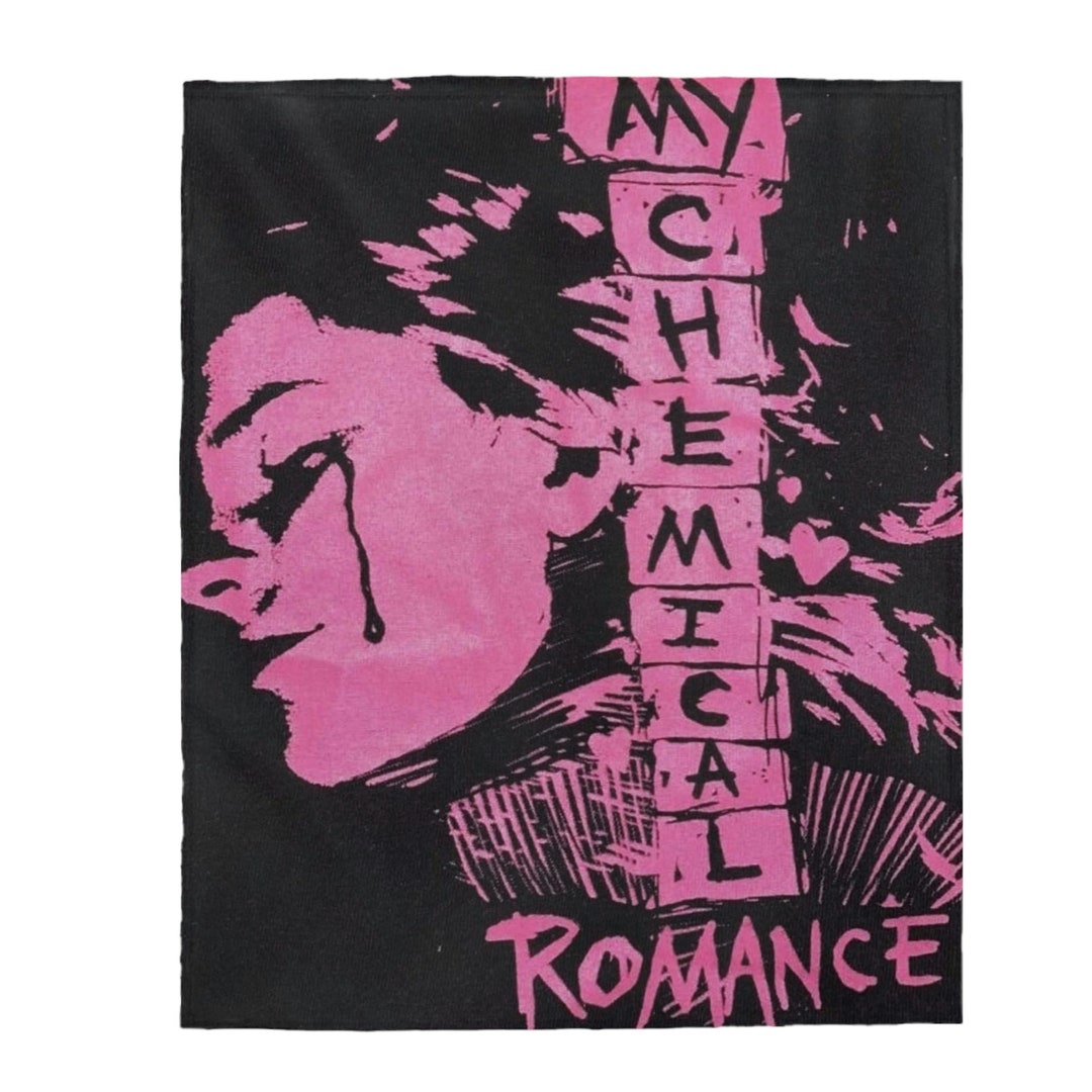 Velveteen Plush My Chemical Romance Blanket Etsy